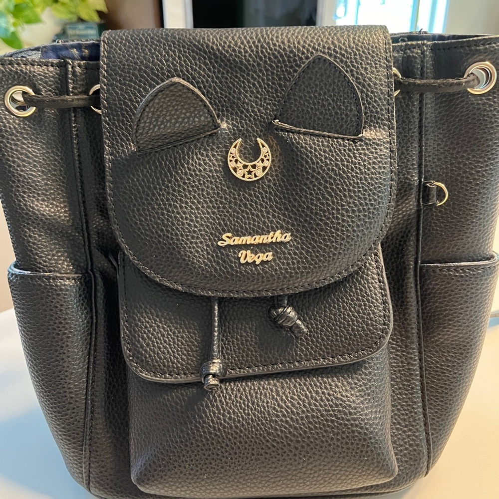 Samantha Vega… Sailor Moon Black Cat Limited Edition Backpack